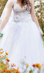 Продам нежное свадебное платье б/у Полтава