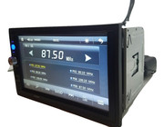 Автомагнитола 2Din 7023 GPS 7 Bluetooth. Пульт на руль. Магнитола 7023 с GPS и Bluetooth